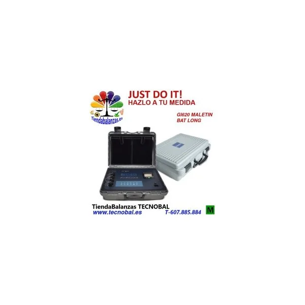 GI620/GI620W LCD BAT LONG Indicador pesaje móvil Baxtran.