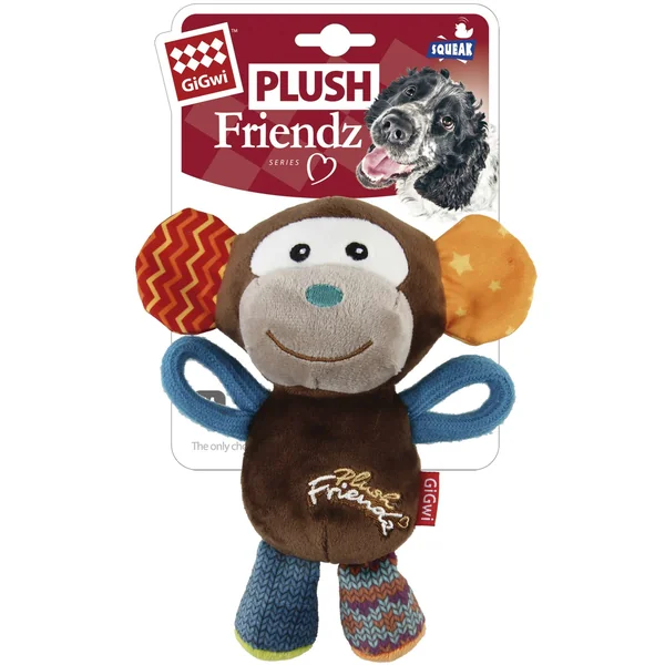 GiGwi - Juguete Plush Friendz mono 8cm