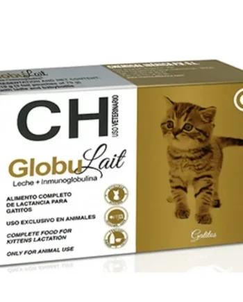 GlobuLait lactancia gatitos leche en polvo con inmunoglobulina 3x70 g