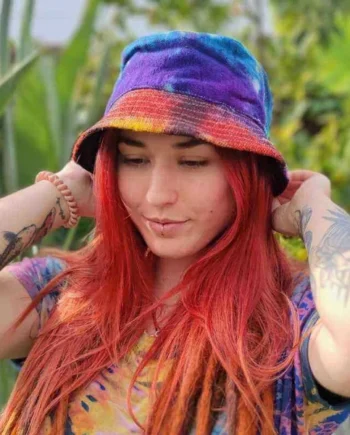 Gorro de Cañamo Tie-Dye