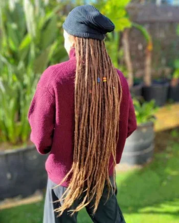 Gorro Rasta Beanie de Algodón Negro