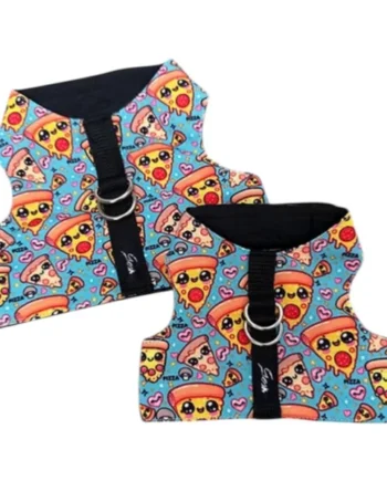 Gosk Arnés Velcro Pizza para Perros — Chaleco ECO Tallas XS-M
