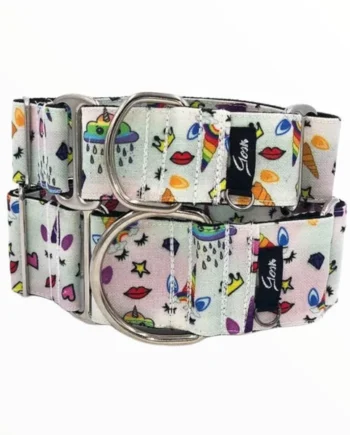 Gosk Collar Martingale Unicornios — Collar Antiescape para Perros