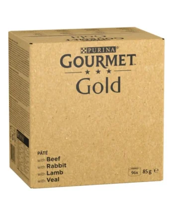 Gourmet Gold Mousse Pack Carnes Gatos