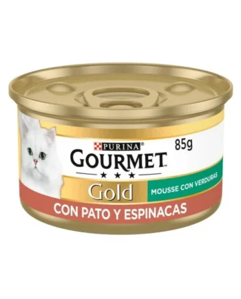 Gourmet Gold Mousse Pato y Espinacas
