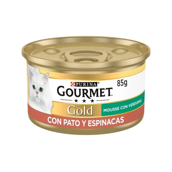 Gourmet Gold Mousse Pato y Espinacas