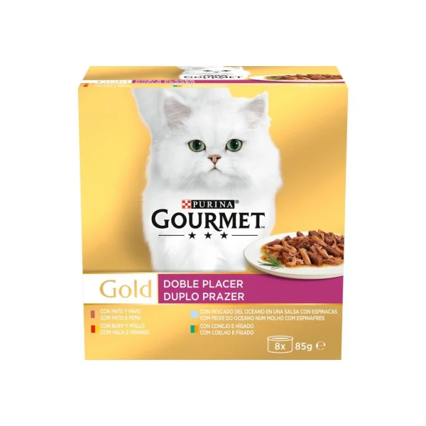 Gourmet Gold Surtido Doble Placer Gatos