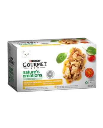 Gourmet Nature's Creation Pack Pollo y Pavo