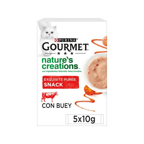 Gourmet Nature´s Creations Puré Buey y Tomate