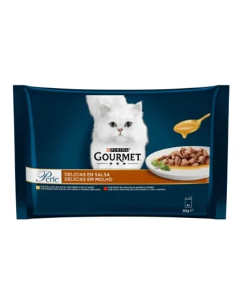 Gourmet Perle Delicias de Pollo y Buey