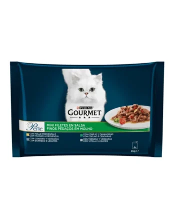 Gourmet Perle Mini Filetes con Verduras