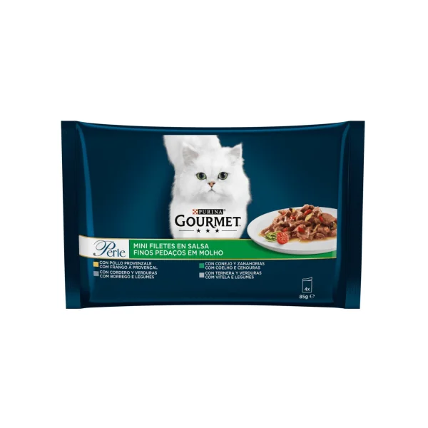 Gourmet Perle Mini Filetes con Verduras