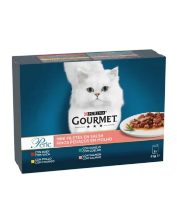 Gourmet Perle Pack Láminas Salsa Gatos