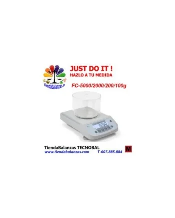 GRAM FC-100/200/5000g 0,001/0,1g Balanza de precisión