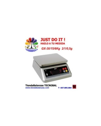 GRAM GX-6000 GX-15K GX-30K Balanza IP-67 acero inox