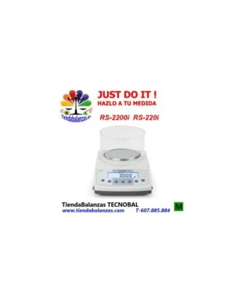 GRAM RS-220/320/2200g 0,001/0,01g Balanza precisión GLP