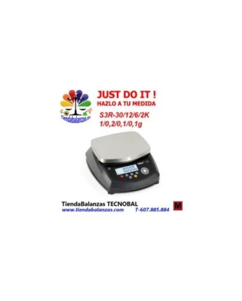 GRAM S3R-2KD/6KD/12KD/30KD 2/6/12/30Kg 0,1/0,2/1g Balanza precisa