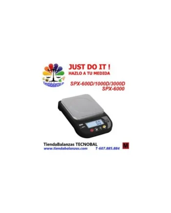 GRAM SPX-600D/1000D/3000D/6000 600/1000/3000/6000g 0,1/1g