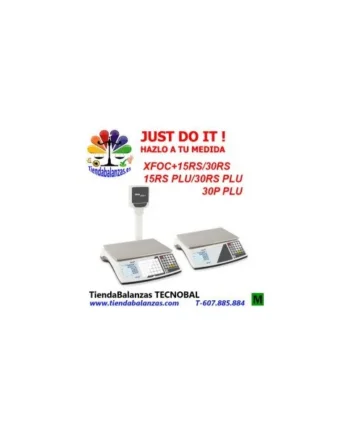 GRAM XFOC+ 15RS/30RS/15RSPLU/30RSPLU/30PPLU Balanza comercial