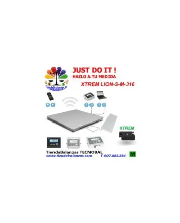 GRAM XTREM LION-S-M AISI-316 IP68 Plataforma inoxidable