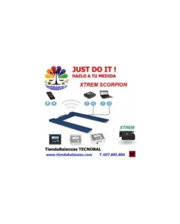 GRAM XTREM SCORPION IP-67 Báscula pesapalets pintada