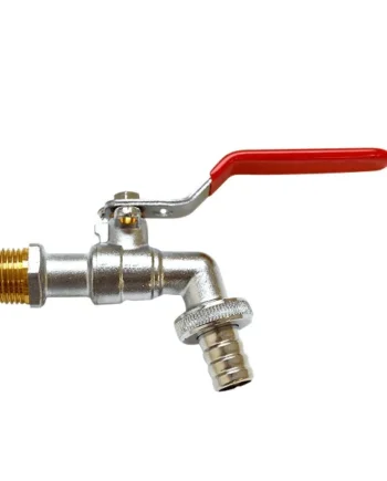 Grifo de jardin para manguera de 1 salida y cierre palanca