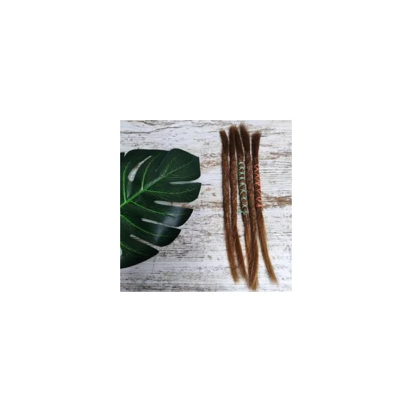 GRUESAS CORTAS, Extensiones de Rasta Naturales