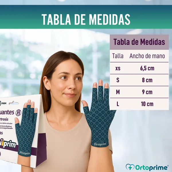 Guantes Terapéuticos Artritis y Artrosis | Tejido Técnico Elástico