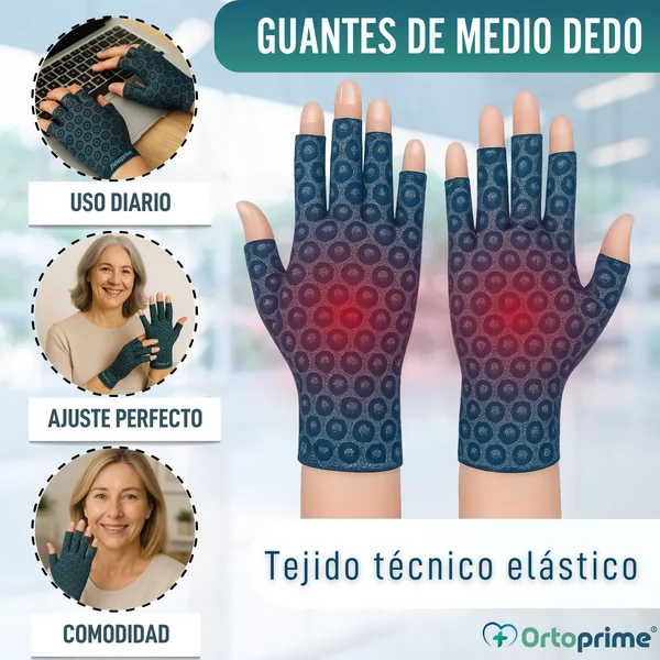 Guantes Terapéuticos Artritis y Artrosis | Tejido Técnico Elástico