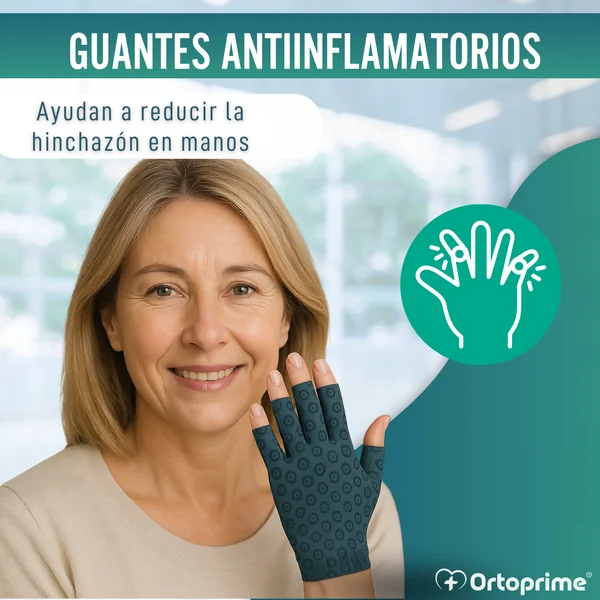 Guantes Terapéuticos Artritis y Artrosis | Tejido Técnico Elástico