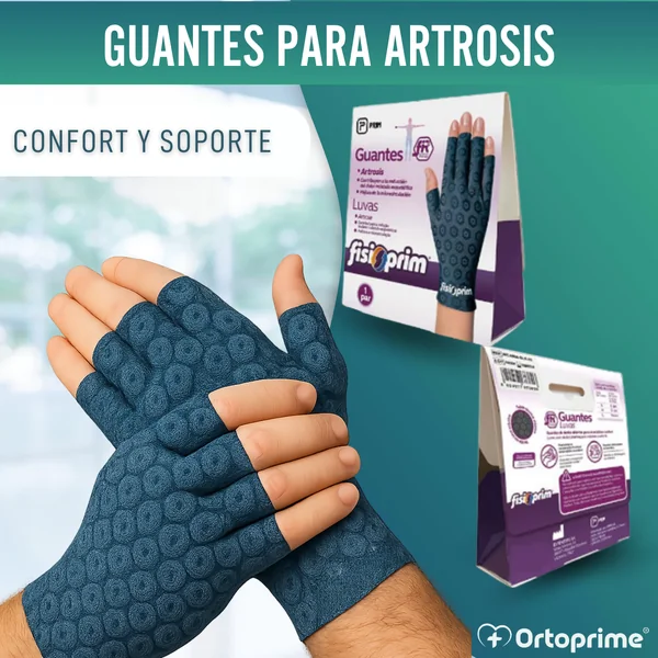 Guantes Terapéuticos Artritis y Artrosis | Tejido Técnico Elástico