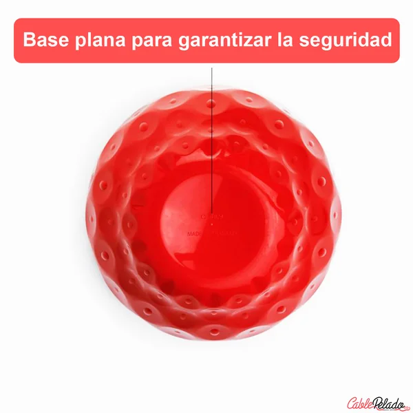 Guarda Fresas De Plástico Rojo