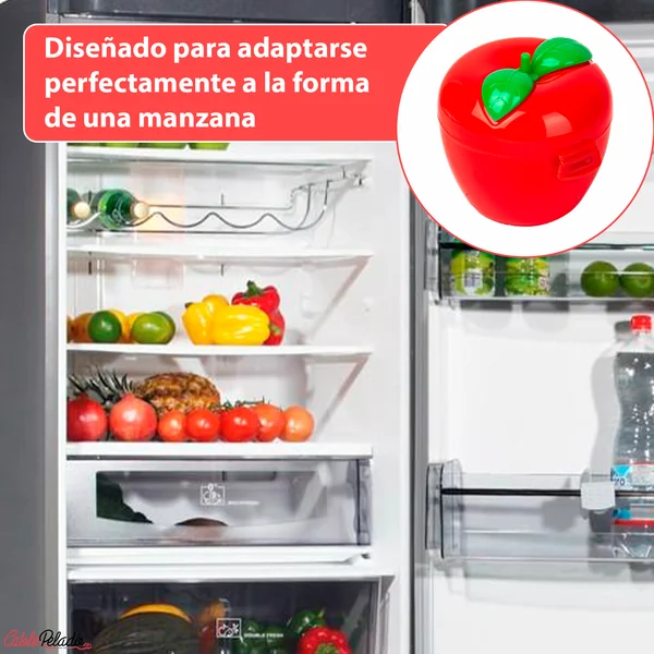 Guarda Manzana De Plastico Rojo