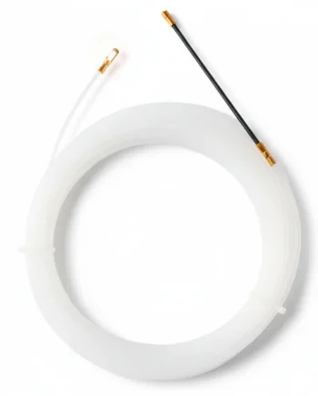 Guía pasacables de Nylon macizo 3 mm 5 M Blanco