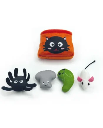 Halloween - Set de mini juguetes con catnip