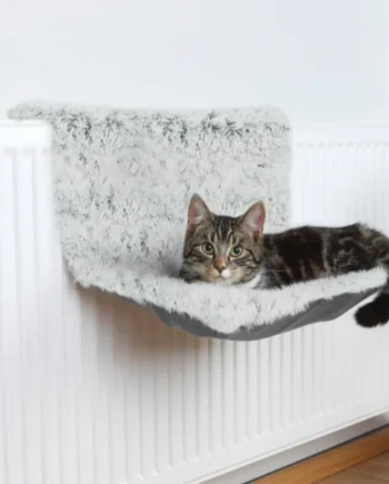 Hamaca de Radiador para Gatos — Cama Colgante de Tela Suave