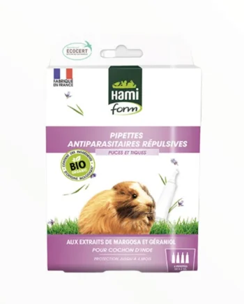 Hami Form Pipetas Bio para Cobayas — Antiparasitarias Naturales 4x0,3ml