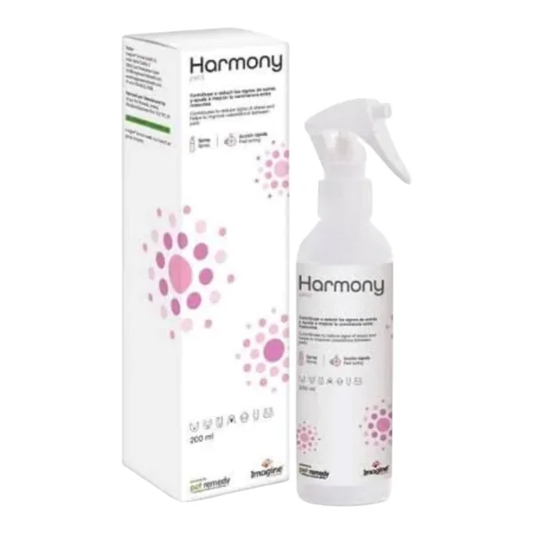 Harmony Pets Spray Calmante Natural Multiespecie para Mascotas 200ml