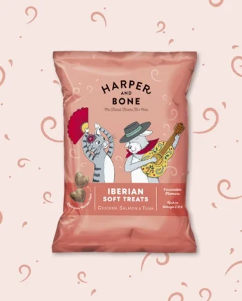 Harper and Bone - Iberian Soft Treats Pollo, Salmon y Atún 90g