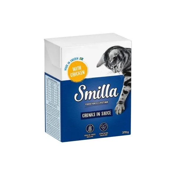 Haz que las fiestas sean especiales con el regalo perfecto de Smilla Bocaditos En Salsa 6 X 370 G de Productos Para Gatos.