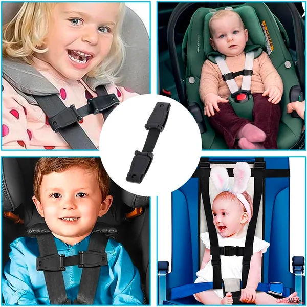 Hebilla Para Cinturón De Seguridad Asiento De Bebe Negro