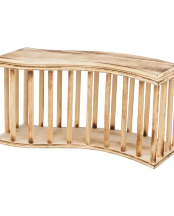 Henera de Madera para Conejos y Roedores — Comedero Natural