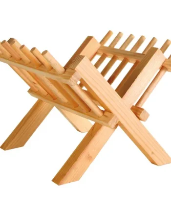 Henera de Pie de Madera Plegable para Conejos y Roedores