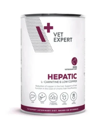 HEPATIC dog lata VetExpert perros 6x400 g