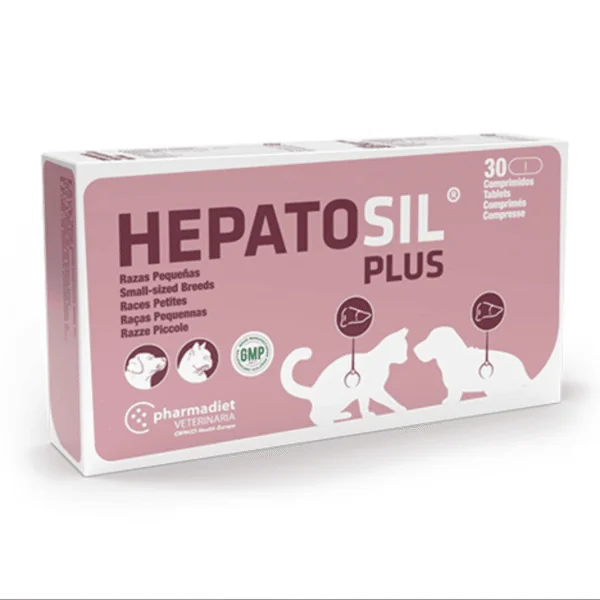 HEPATOSIL PLUS protector hepático perros gatos 30 comprimidos