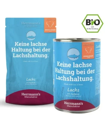 Herrmann's BIO Adult Salmón con Albaricoque
