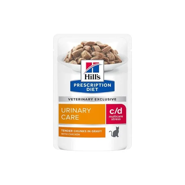 Hill's C/d Prescription Diet Urinary Stress Sobres Comida Húmeda Para Gatos premium a los mejores precios: compra en línea en Productos Para Gatos en le Las Palmas de Gran Canaria España.