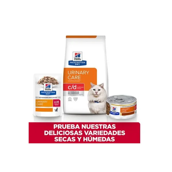 Hill's C/d Prescription Diet Urinary Stress Sobres Comida Húmeda Para Gatos premium a los mejores precios: compra en línea en Productos Para Gatos en le Las Palmas de Gran Canaria España.