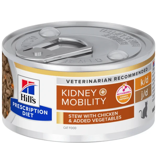 Hill´s k/d + Mobility estofado para gatos