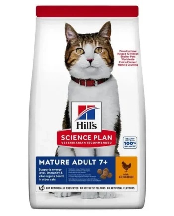 Hill's Science Plan Mature Adult +7 Pollo 1.5K Pienso para Gatos